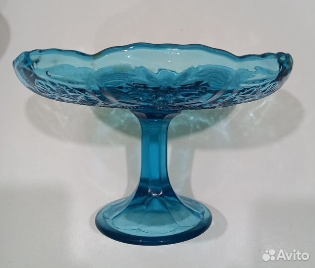 Винтаж: Ваза на ножке фруктовница