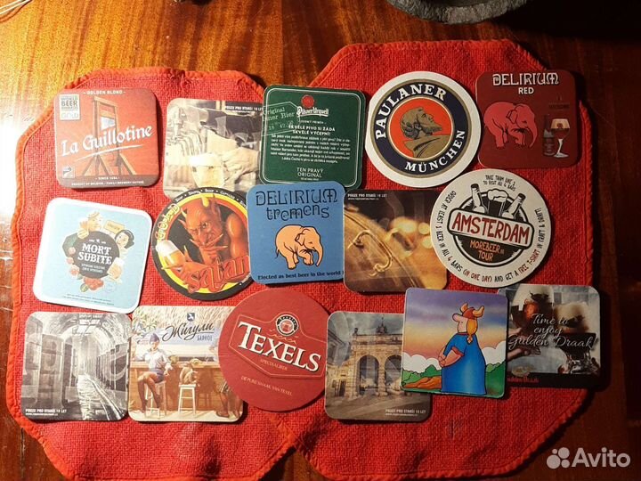 Бирдекель/ 16 шт/ набор для кухонного стола. Пиво