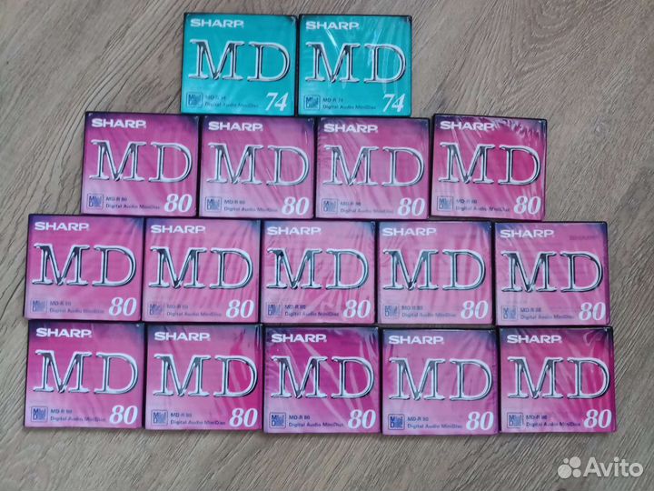 Продам минидиски minidisc sharp