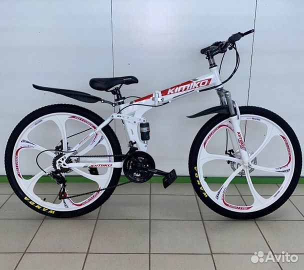 Велосипед на литых дисках