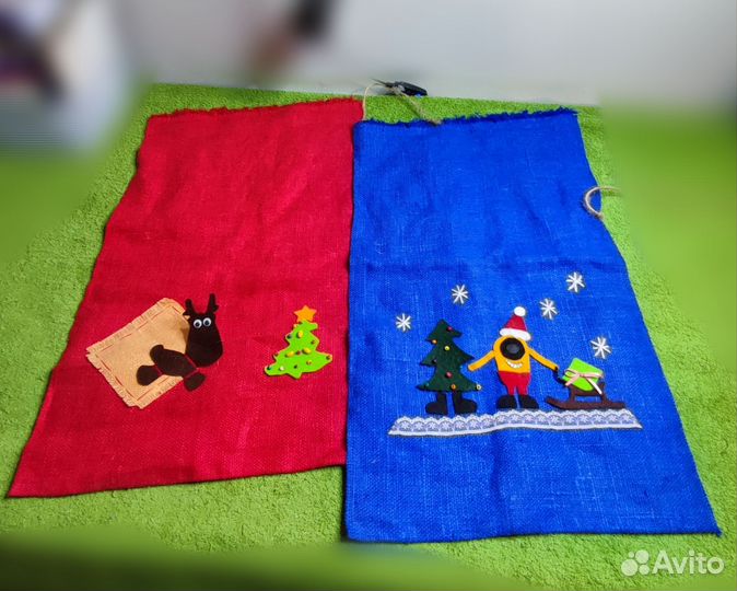 Мешки для новогодних подарков