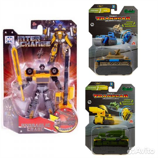 Робот-трансф-р Автовывернушки Transcar Double