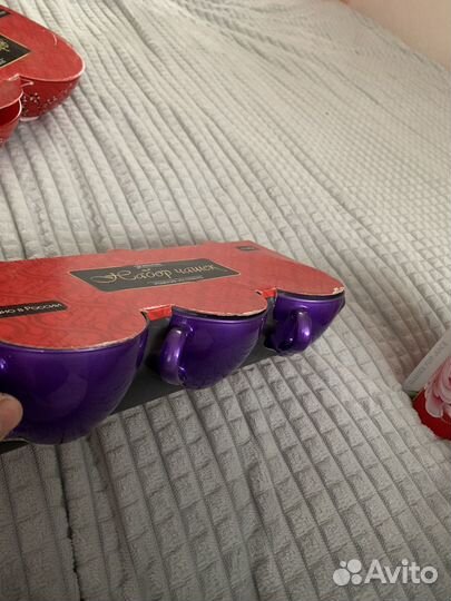 Набор чашек для чая кофе новые не распокованые