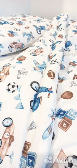 Детское постельное бельё, ткань хлопок