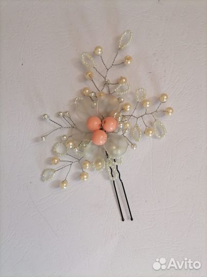 Свадебное украшения прически