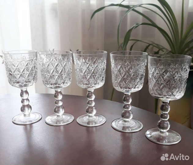 Фужеры хрустальные СССР