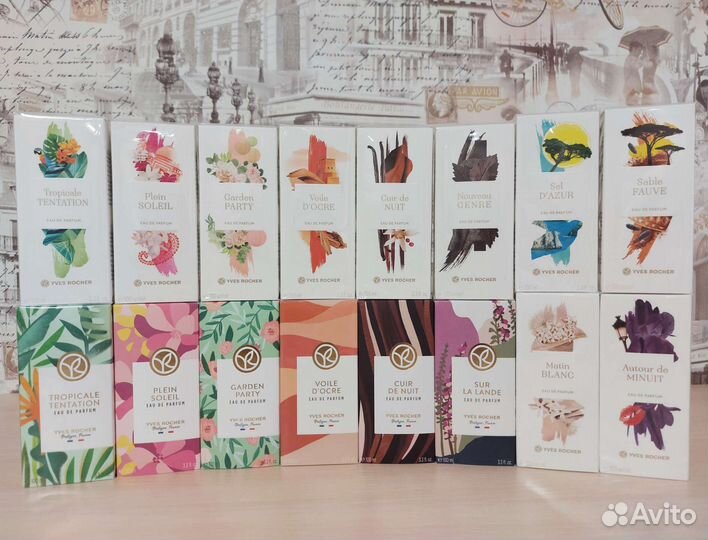 Парфюмерная вода женская и мужская от Ив Роше