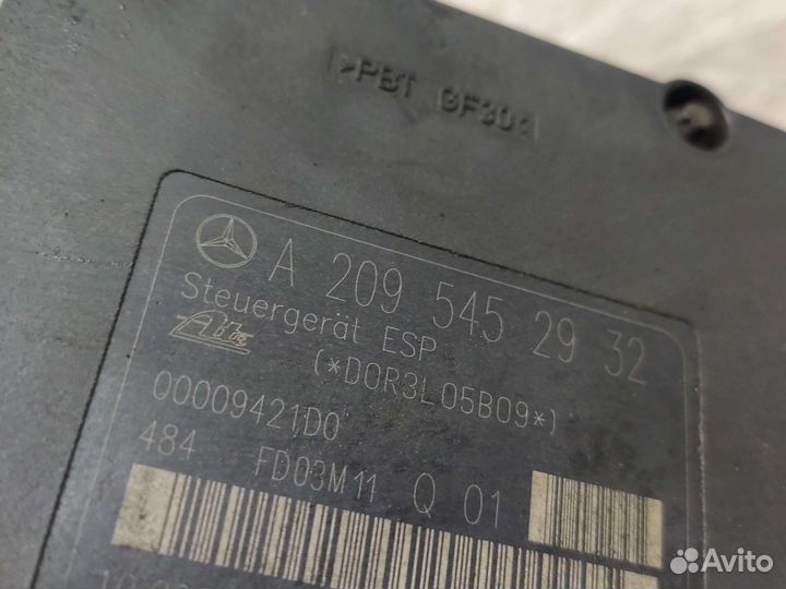 Блок abs Mercedes-Benz C-Class W203 W209