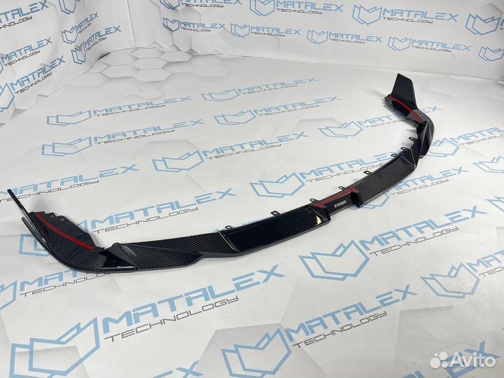 Губа переднего бампера BMW M8 F91 F92 F93
