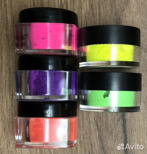 Яркие пигменты для глаз PB Lab, тени