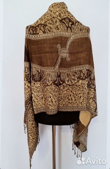 Шарф палантин из пашмина