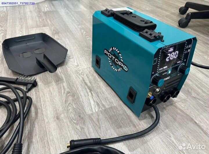 Сварочный аппарат роторм 4в1 mma mig flux lift tig (Арт.46236)