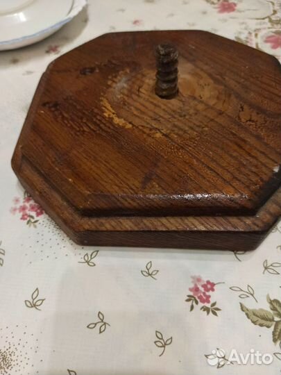 Основание на крепления рогов лося из дуба