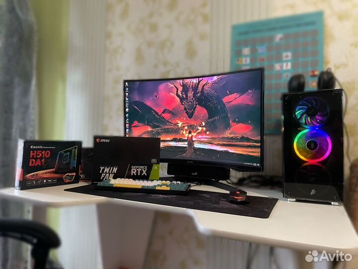 Игровой компьютер rtx 3060ti