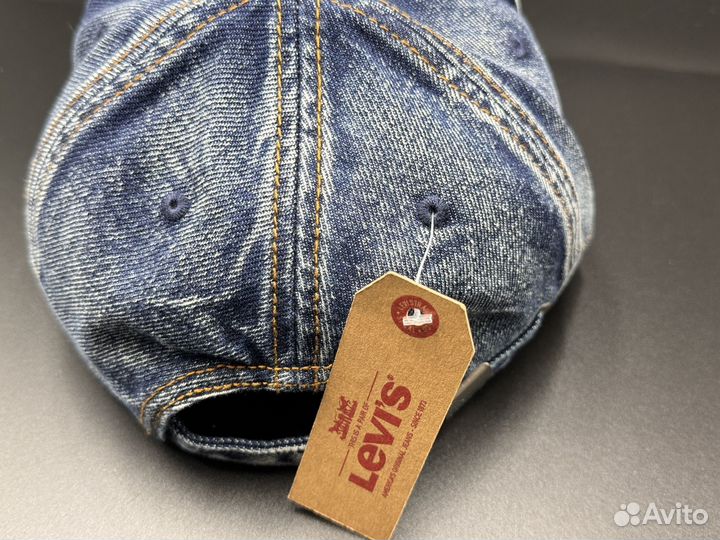 Бейсболка Levis Jeans джинсовая