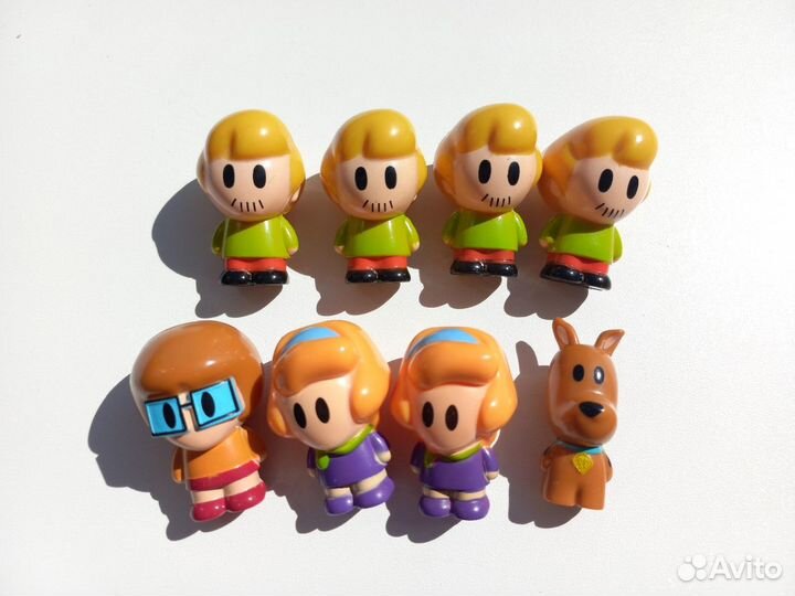 Скуби Ду игрушки из киндера