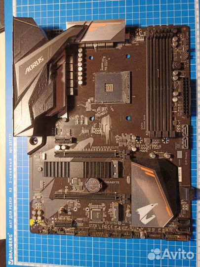 Материнская плата b450 aorus elite