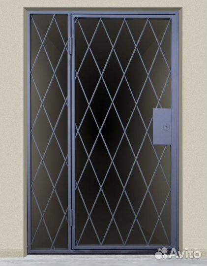 Решетчатая дверь