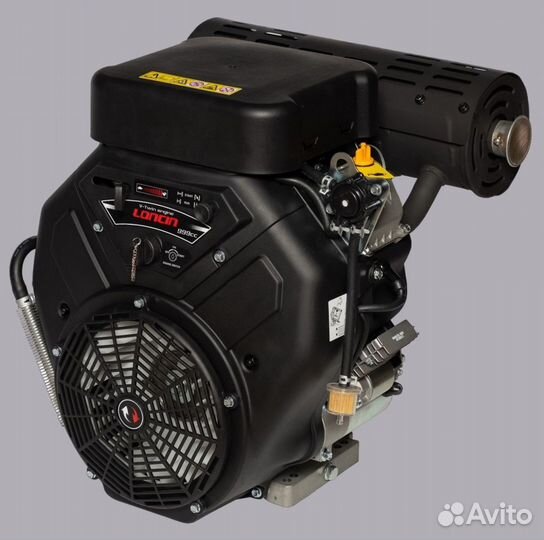 Двигатель бензиновый Loncin 2V90FD, 35 лс