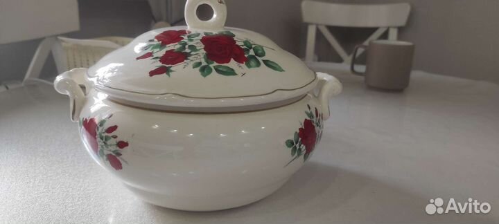 Горшок керамический, супница