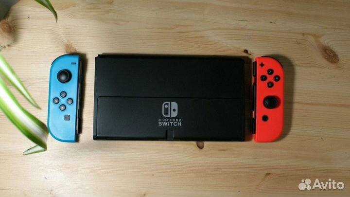 Nintendo switch oled прошитая 128gb