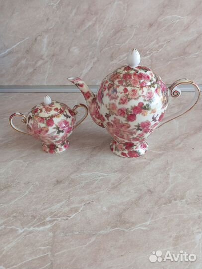 Чайник заварочный 1литр+сахарница