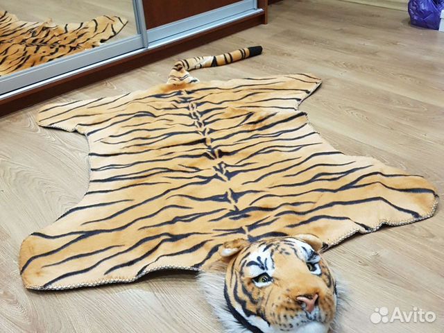 Коврик-тигр детский