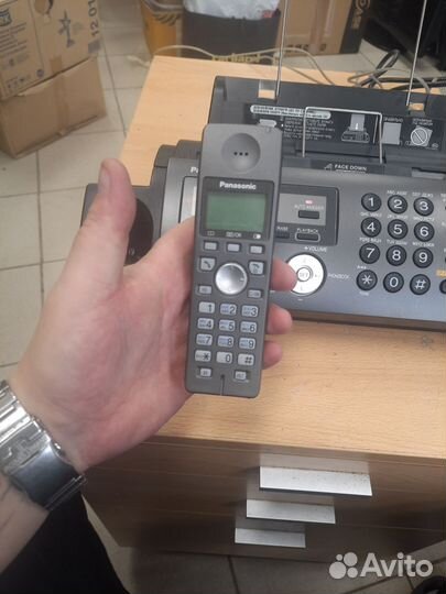 Факс panasonic kx-fc228 включается