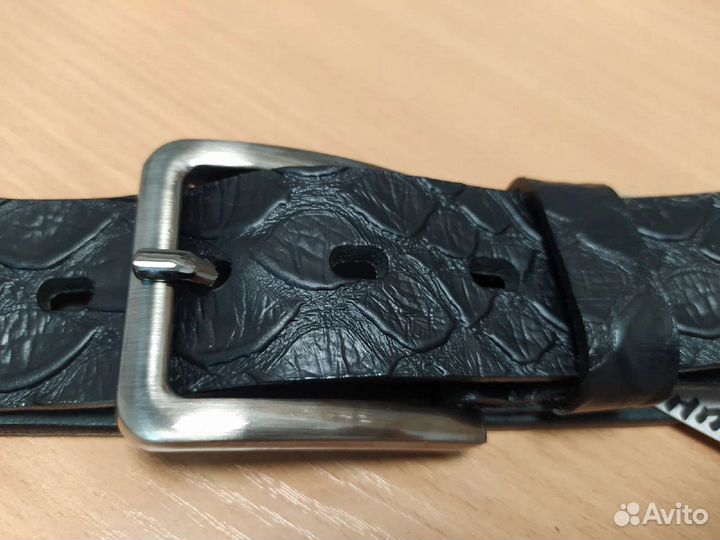 Ремень мужской кожаный. Новый