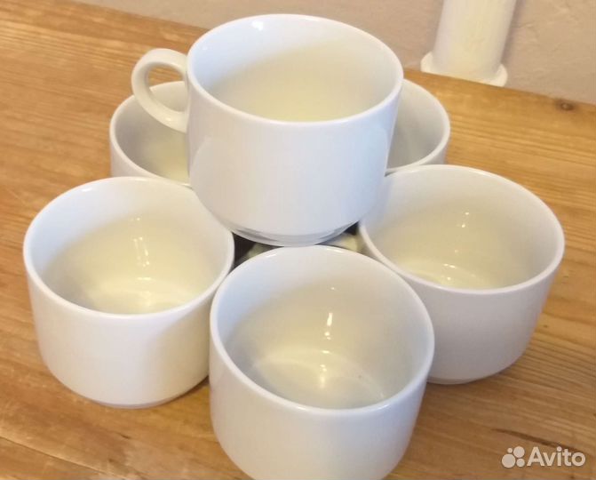 Сервиз кофейный, чашки икеа