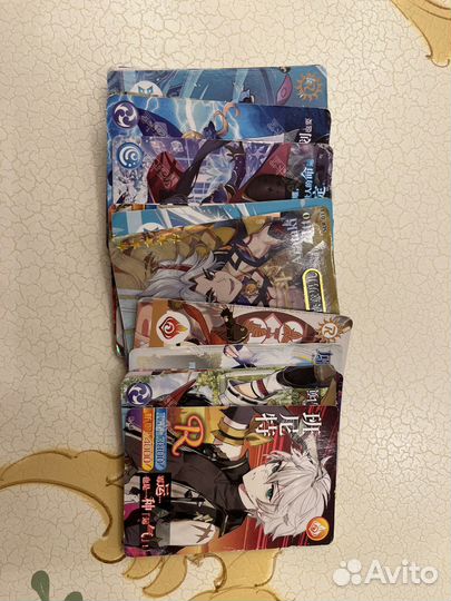 Коллекционные карточки геншин