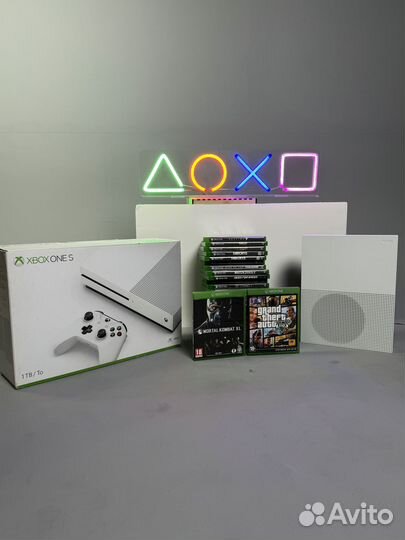 Xbox One S 460 Игр / Гарантия / Доставка