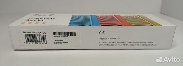 Колонка Xiaomi Mi Bluetooth Speaker (MDZ-26-DB)