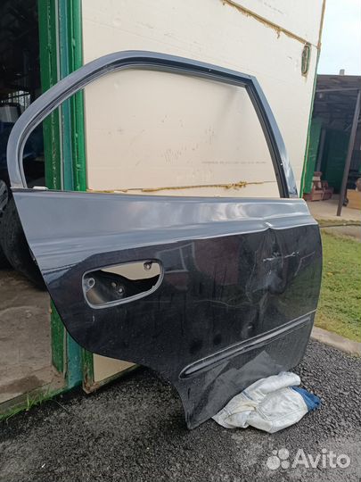 Дверь задняя правая hyundai accent