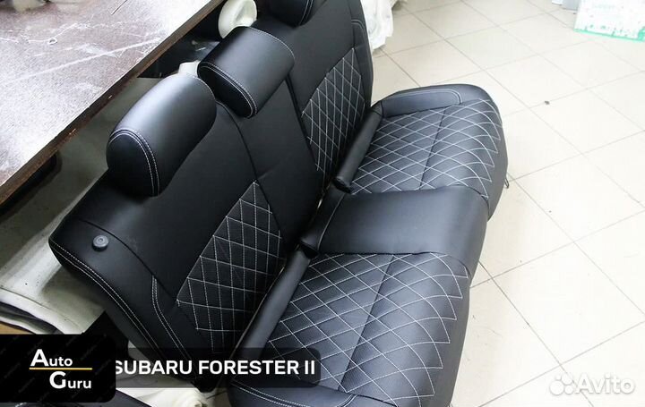 Чехлы на subaru forester 2 SG