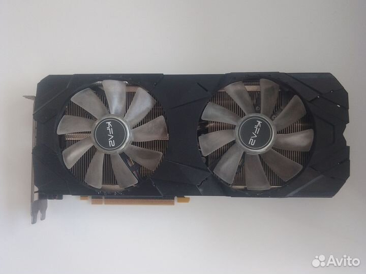 Видеокарта 2060 super KFA2 с подсветкой