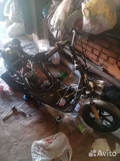 Honda dio 27 разбор