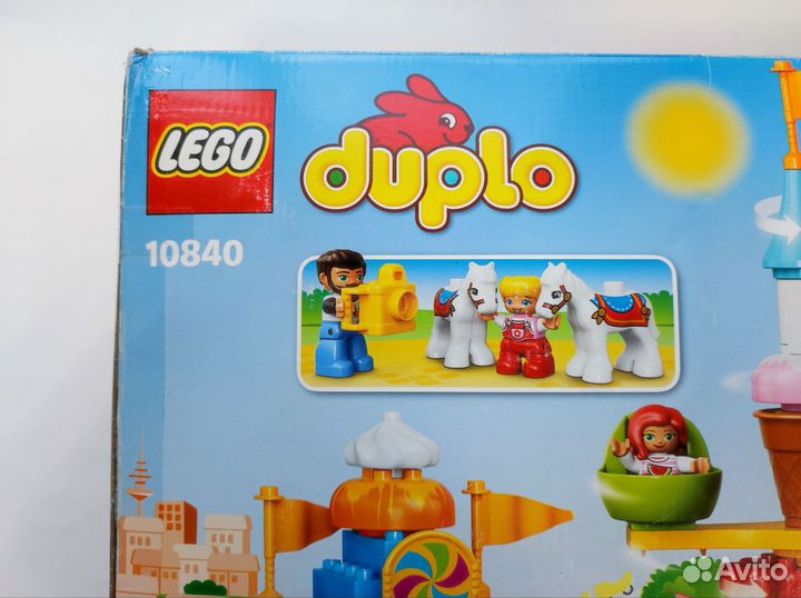 Lego duplo большой парк аттракционов 10840 106 дет
