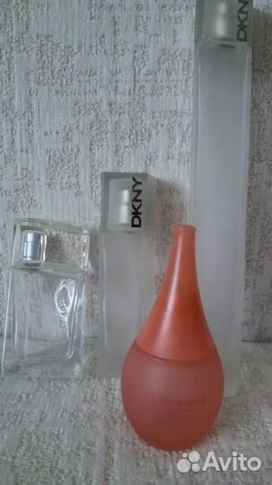Флаконы от духов dkny.Shiseido,Kenzo