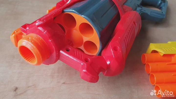 Nerf Alpha Strike и mega cycloneshock