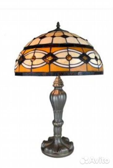 Лампа настольная витражное стекло стиль Тиффани