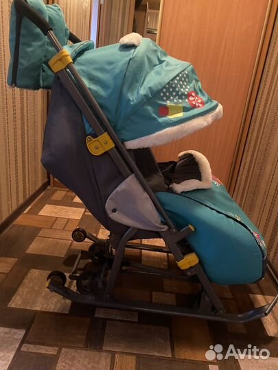 Коляска санки