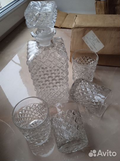 Графин штоф Libochovice Bohemia Чехословакия