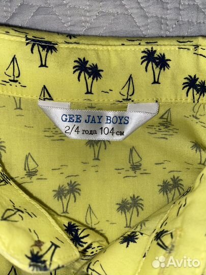 Рубашка детская для мальчиков 104-110