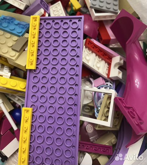 Детали Lego friends на вес, 1,5 кг