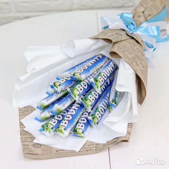 Сладкие букеты из шоколада, зефир и тд