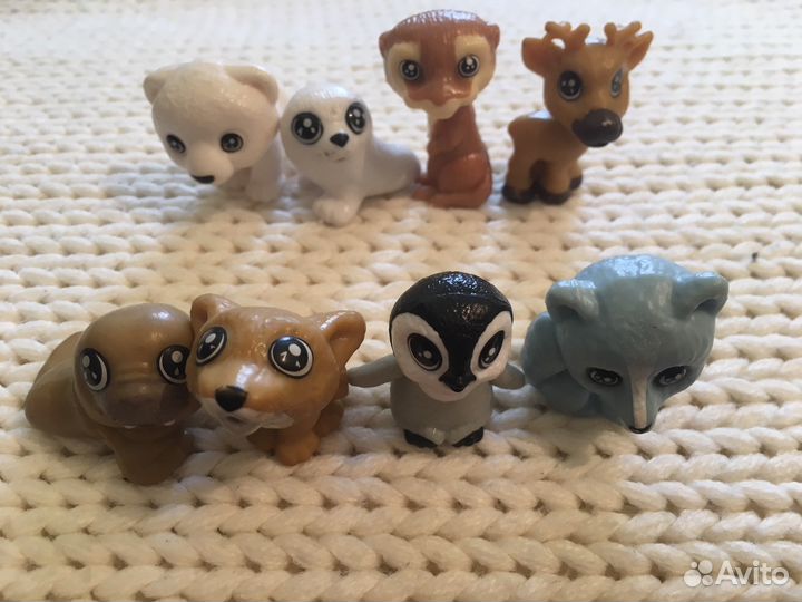 Животные севера серия киндер