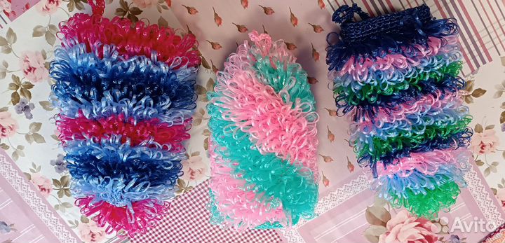 Мочалка варежка