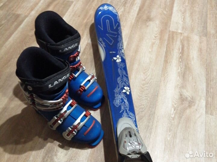 Горнолыжные ботинки р.34