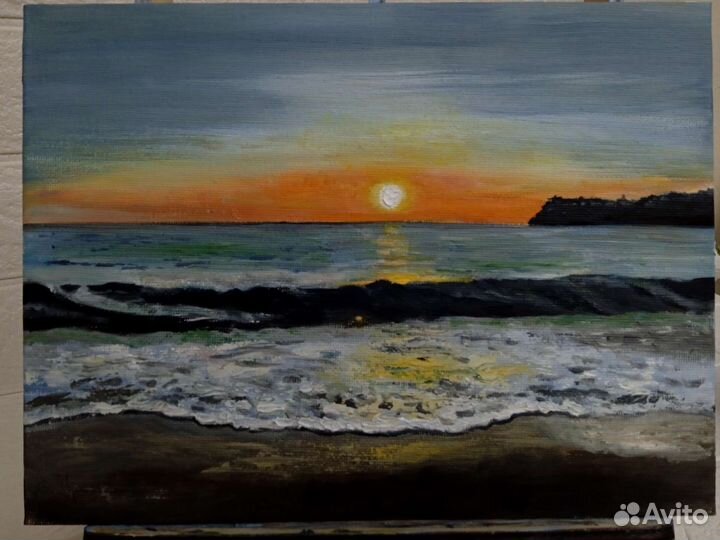 Картина маслом на холсте